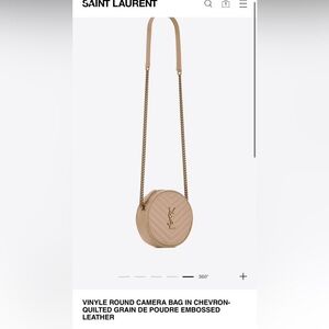 Brand new YSL Camera Bag Beige